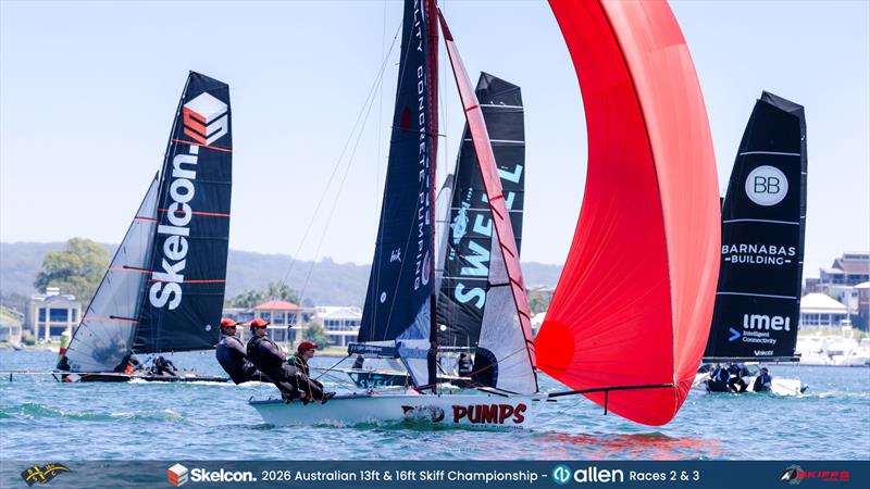 Skelcon Australian 16ft & 13ft Skiff Championship Day 2 - photo © Michael Chittenden