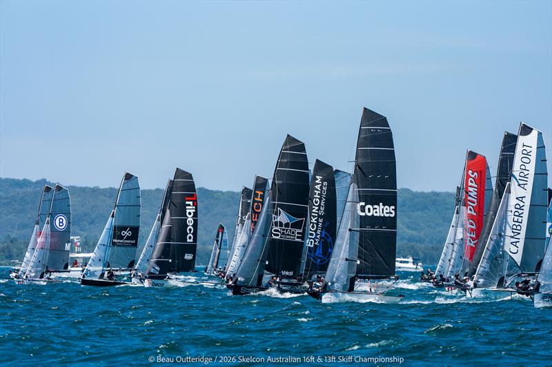 Skelcon Australian 16ft & 13ft Skiff Championship Day 4 - photo © Beau Outteridge