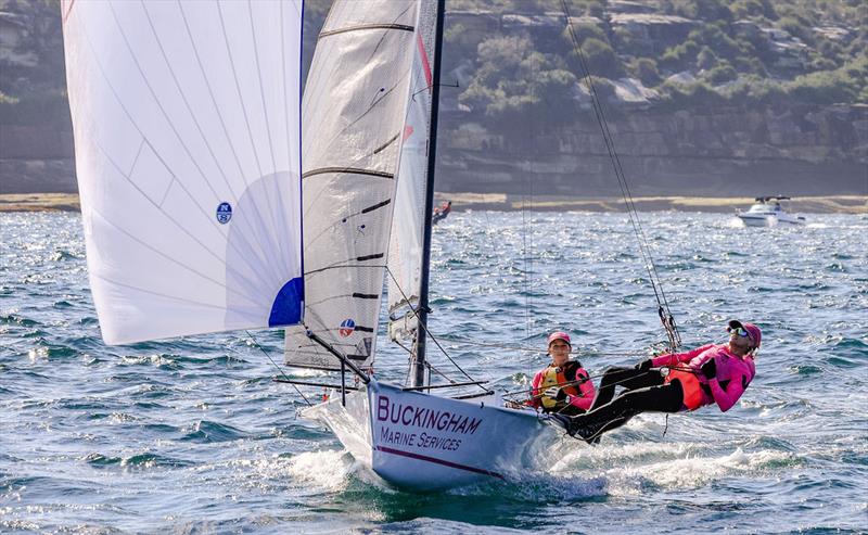 Buckingham Queens - SarahAllchurch - Manly16s Club Championships Heats 1 & 2 - photo © SailMedia