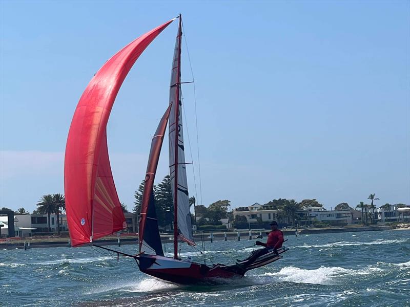 64th Skate National Championship photo copyright Les Henn taken at St George Sailing Club and featuring the Skate class