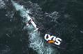 Unfortunate moment for the SIXT team - 2025 SIXT Spring 18ft skiff Championship © SailMedia