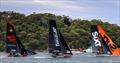 Sixt leads down the first spinnaker run - 18ft Skiff SIXT Spring Championship Race 3
