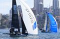 18ft Skiff NSW Championship Day 1 - A big day for female skippers Emma Rankin (Club Marine) and Bec Hancock (Sotheby's Ballard Property)