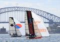 18ft Skiff NSW Championship Day 1 - Yandoo and Shaw and Partners in Race 1