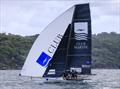 Club Marine crew looking for wind - 2025-26 Australian 18ft Skiff Championship Day 3