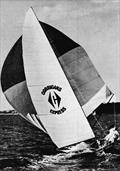 Corrigans Express on a spinnaker run in the 1970s &copy; Archive