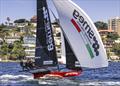 Smeg 2025-26 on a typical NE spinnaker run between Shark and Clark Islands &copy; SailMedia