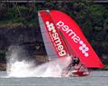 Lee Knapton's 2016 Giltinan World champion Smeg skiff &copy; Frank Quealey