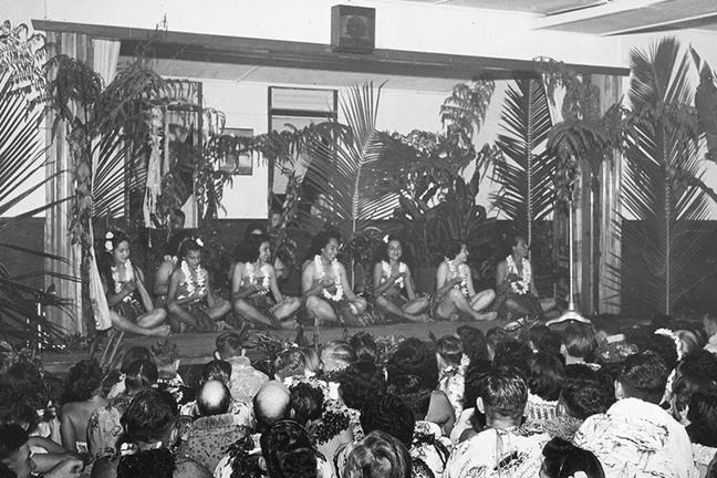 The opening ceremony when Fiji hosted the 1952 JJ Giltianan 18 Footer Championship photo copyright 18ft Skiff Class taken at Royal Suva Yacht Club and featuring the 18ft Skiff class