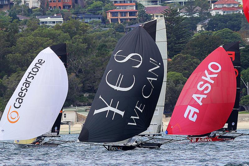 Finport Trade Finance holds Australia's hopes after 18ft Skiff JJ Giltinan Championship Race 5 photo copyright Frank Quealey taken at Australian 18 Footers League and featuring the 18ft Skiff class