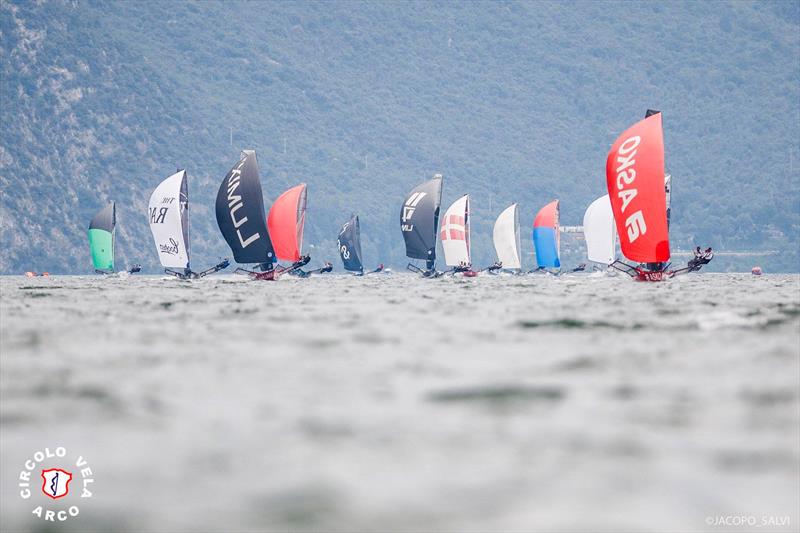 18ft Skiff World Championship for the Mark Foy Trophy on Lake Garda photo copyright Circolo Vela Arco / Jacapo Salvi taken at Circolo Vela Arco and featuring the 18ft Skiff class