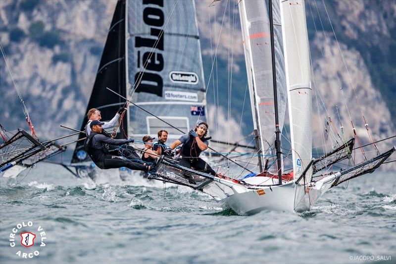 18ft Skiff World Championship for the Mark Foy Trophy on Lake Garda - photo © Circolo Vela Arco / Jacapo Salvi