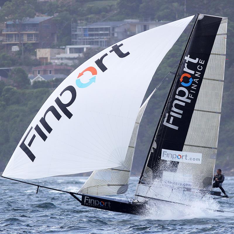 Finport Finance is sure to be one of the favourite teams photo copyright Frank Quealey taken at Australian 18 Footers League and featuring the 18ft Skiff class
