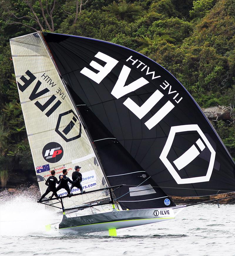 Pedro Vozone takes over as skipper of ILVE for the 2019-2020 Season photo copyright Frank Quealey taken at Australian 18 Footers League and featuring the 18ft Skiff class