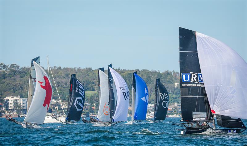 Races 8 & 9 on day 5 the 2020 18ft Skiff JJ Giltinan Championship - photo © Michael Chittenden