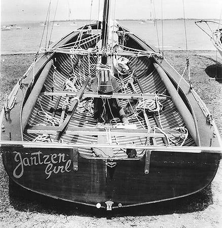 Jantzen Girl, 1956 photo copyright Archive taken at Australian 18 Footers League and featuring the 18ft Skiff class