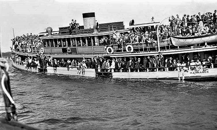 Karrabee during the 1950 JJ Giltinan world Championship - photo © Archive