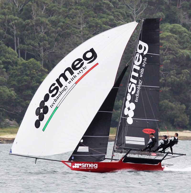18ft Skiff JJ Giltinan Championship day 5: Smeg's winning form photo copyright Frank Quealey taken at Australian 18 Footers League and featuring the 18ft Skiff class