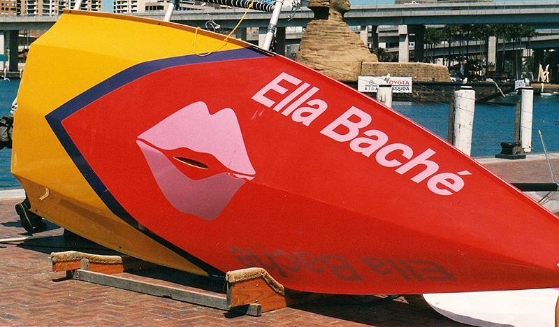 The B18 designed, Ella Bache photo copyright Archive taken at Australian 18 Footers League and featuring the 18ft Skiff class