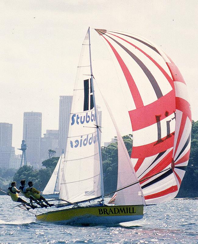 Bradmill 18ft Skiff photo copyright Archive taken at Australian 18 Footers League and featuring the 18ft Skiff class