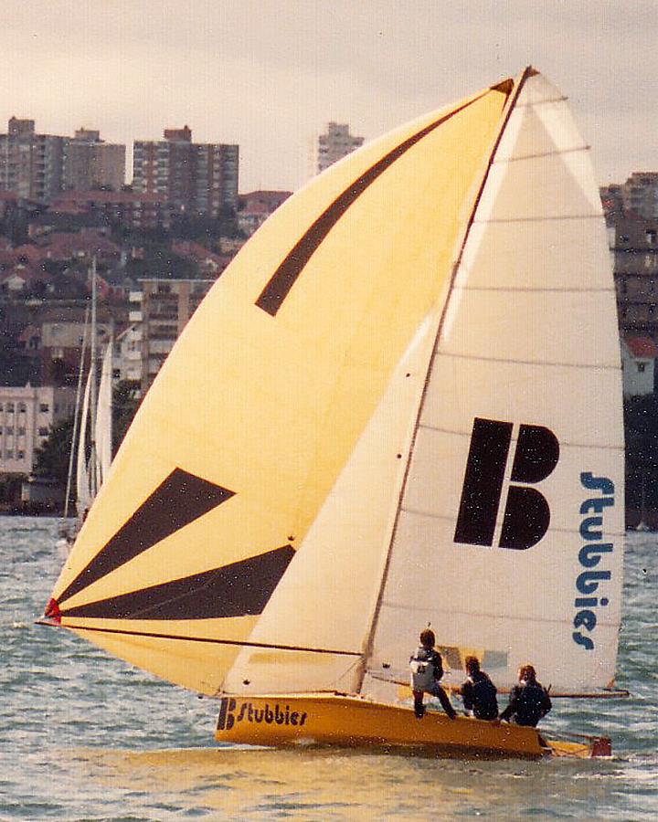 Bradmill Stubbies photo copyright Archive taken at Australian 18 Footers League and featuring the 18ft Skiff class