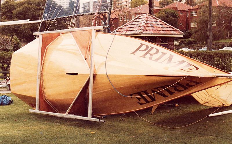 Prime Computer Mk II hull photo copyright Archive taken at Australian 18 Footers League and featuring the 18ft Skiff class