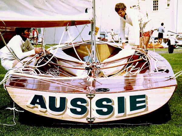 18ft Skiff Golden Era: Aussie, 1970-1971, Dave Porter's first 18 was designed by John Chapple - photo © Frank Quealey