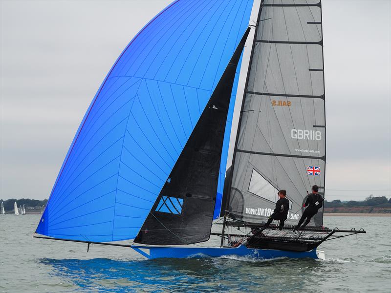 UK 18ft Skiff Solent Grand Prix Series Round 3 - photo © Kate Sullivan