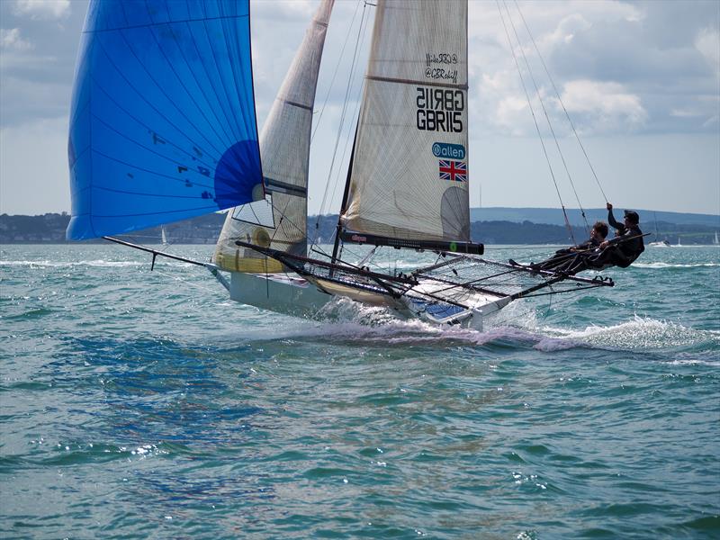 2021 UK 18ft Skiff National Championships - photo © Kate Sullivan