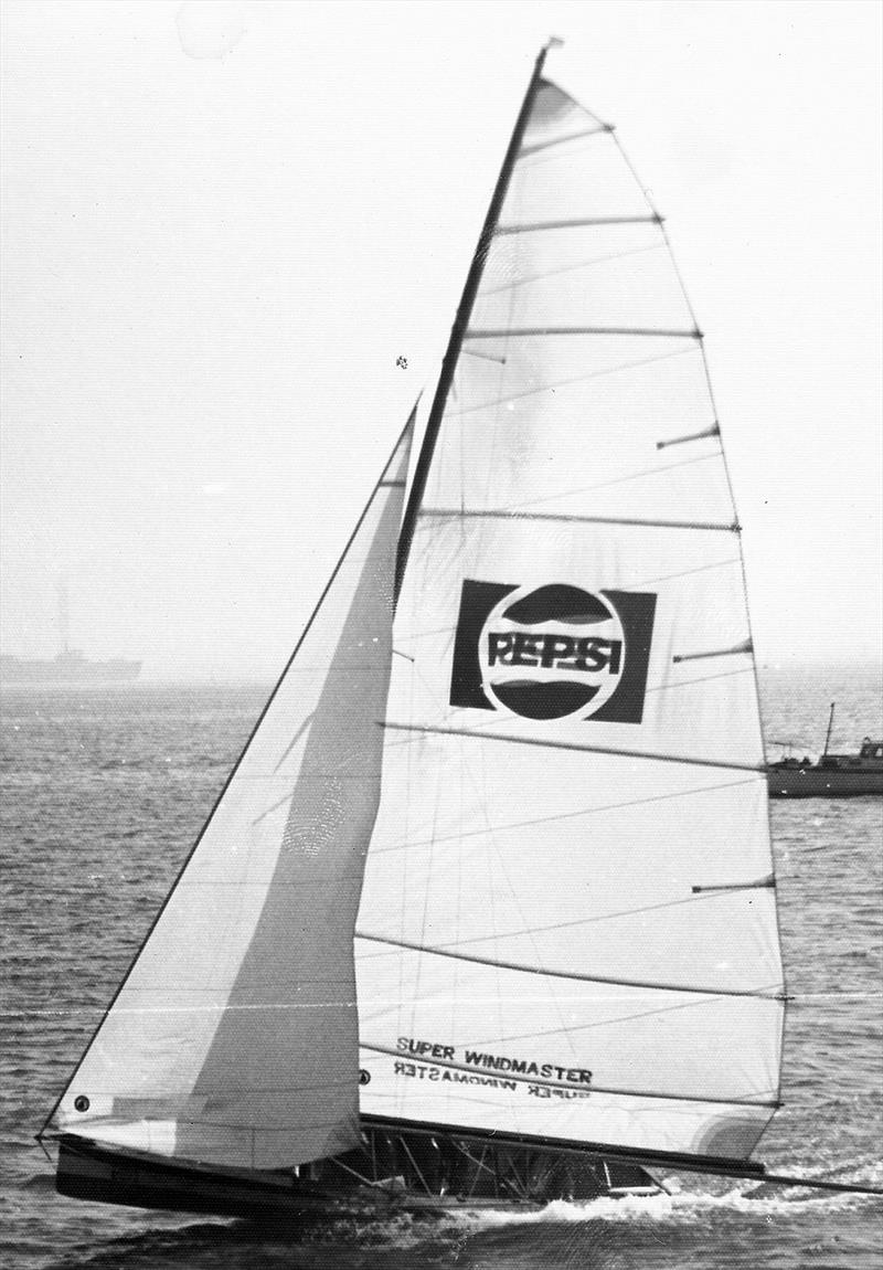 The British 18 Footer Challenge: Pepsi in the 1970s photo copyright Archive taken at Australian 18 Footers League and featuring the 18ft Skiff class