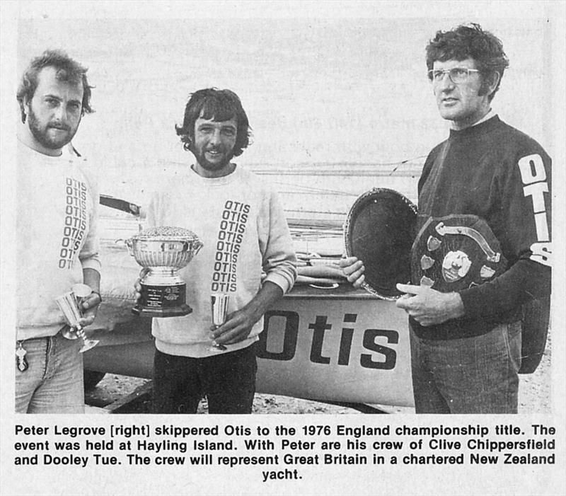 The British 18 Footer Challenge: 1977 Auckland, the first full UK crew to contest the JJ Giltinan world Championship - photo © Archive