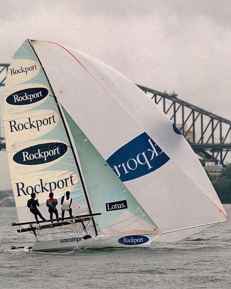 The British 18 Footer Challenge: Tim Robinson's 1999 Giltinan World Champion team in action - photo © Frank Quealey