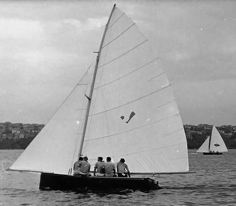 Jantzen Girl, 1961 photo copyright Archive taken at Australian 18 Footers League and featuring the 18ft Skiff class
