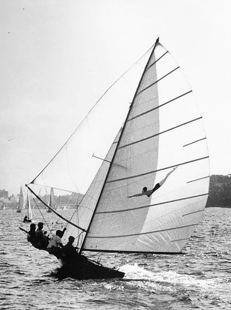 Jantzen Girl on Sydney Harbour - photo © Archive