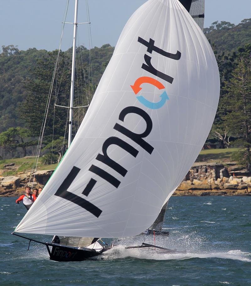 Keagan York's Finport Finance will feature a brand new team for 2021-22 Sydney 18ft Skiff season photo copyright Frank Quealey taken at Australian 18 Footers League and featuring the 18ft Skiff class