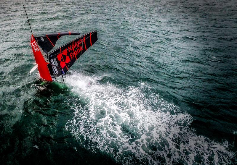 5 - Knight Frank does a stern dive - Race 2, JJ Giltinan 18ft Championship - photo © Jono Witty - Aeromedia.com.au