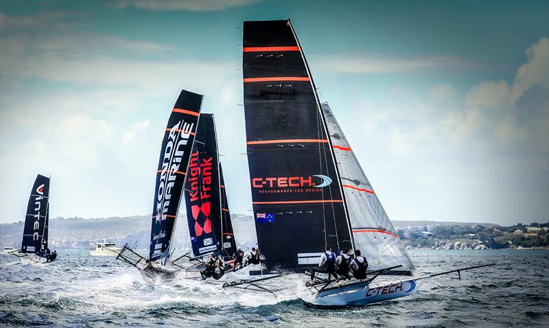 Race 3, JJ Giltinan 18ft Skiff Championship, Syf=dney, March 6, 2018 - photo © Michael Chittenden