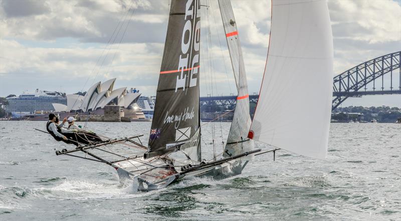 JJ Giltinan 18ft Skiff Championship, March 8, 2018 Sydney Harbour - photo © Michael Chittenden