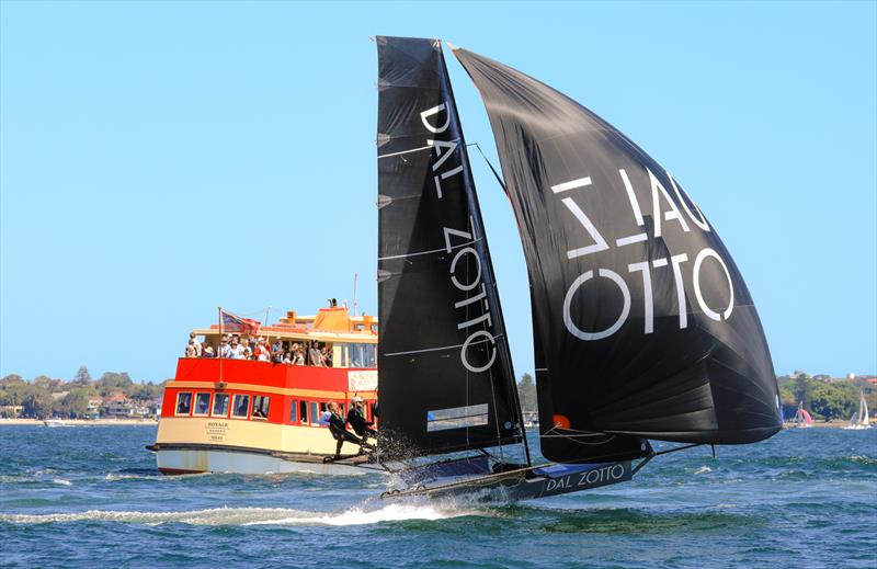 Dal Zotto - 18ft Skiff - Spring Championship 2018 Race 5 and 6 - Chris Webb Memorial Trophy - 3 Buoys - November 11, 2018 photo copyright Michael Chittenden taken at  and featuring the 18ft Skiff class