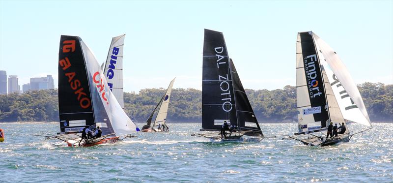 Finport - 18ft Skiff - Spring Championship 2018 Race 5 and 6 - Chris Webb Memorial Trophy - 3 Buoys - November 11, 2018 - photo © Michael Chittenden