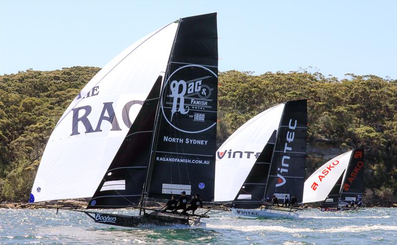 Rag and Famish -  Skiff - Spring Championship 2018 Race 5 and 6 - Chris Webb Memorial Trophy - 3 Buoys - November 11, 2018 - photo © Michael Chittenden