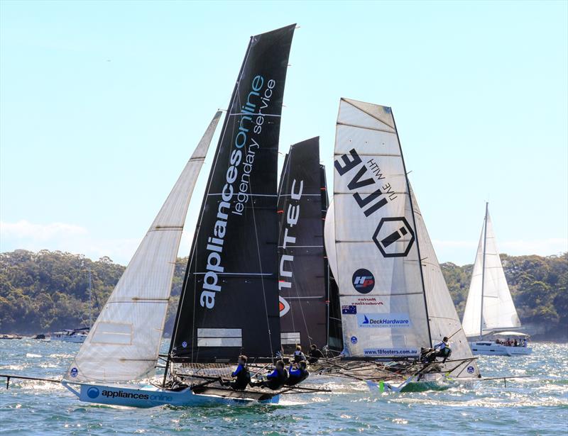 AoL - 18ft Skiff - Spring Championship 2018 Race 5 and 6 - Chris Webb Memorial Trophy - 3 Buoys - November 11, 2018 - photo © Michael Chittenden