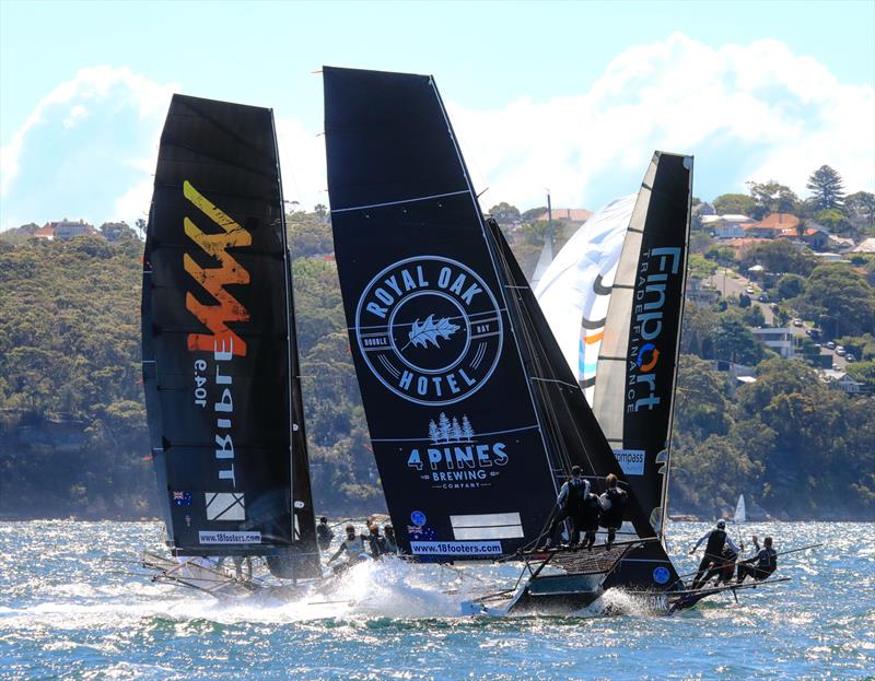 18ft Skiff - Spring Championship 2018 Race 5 and 6 - Chris Webb Memorial Trophy - 3 Buoys - November 11, 2018 - photo © Michael Chittenden