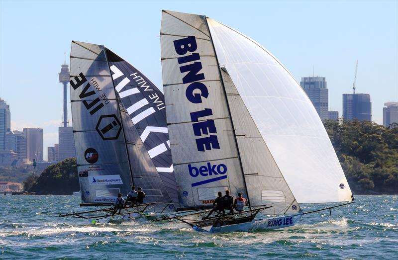 Bing Lee - 18ft Skiff - Spring Championship 2018 Race 5 and 6 - Chris Webb Memorial Trophy - 3 Buoys - November 11, 2018 - photo © Michael Chittenden