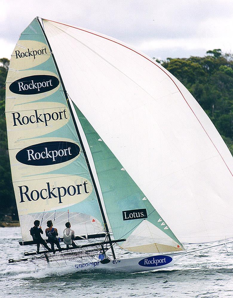 David Witt was part of the first UK Giltinan Championship team with Rockport in 1999 photo copyright Frank Quealey taken at Australian 18 Footers League and featuring the 18ft Skiff class