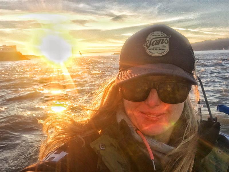 Early morning chill on the bay photo copyright Frank Quealey taken at Australian 18 Footers League and featuring the 18ft Skiff class