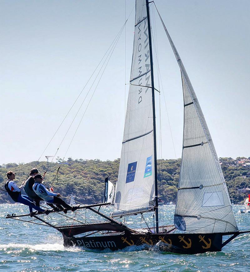 Birkenhead Point Marina 's first day on Sydney Harbour photo copyright Michael Chittenden taken at  and featuring the 18ft Skiff class