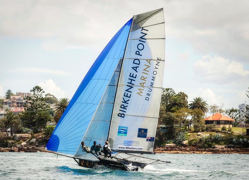 Birkenhead Point Marine - 2019 JJ Giltinan Championship, Sydney Harbour, March 2019, photo copyright Michael Chittenden taken at Australian 18 Footers League and featuring the 18ft Skiff class