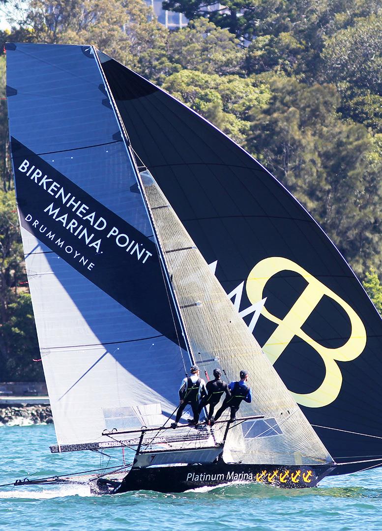 Consistency has Birkenhead Point Marina in third place in the Spring Championship photo copyright Frank Quealey taken at Australian 18 Footers League and featuring the 18ft Skiff class
