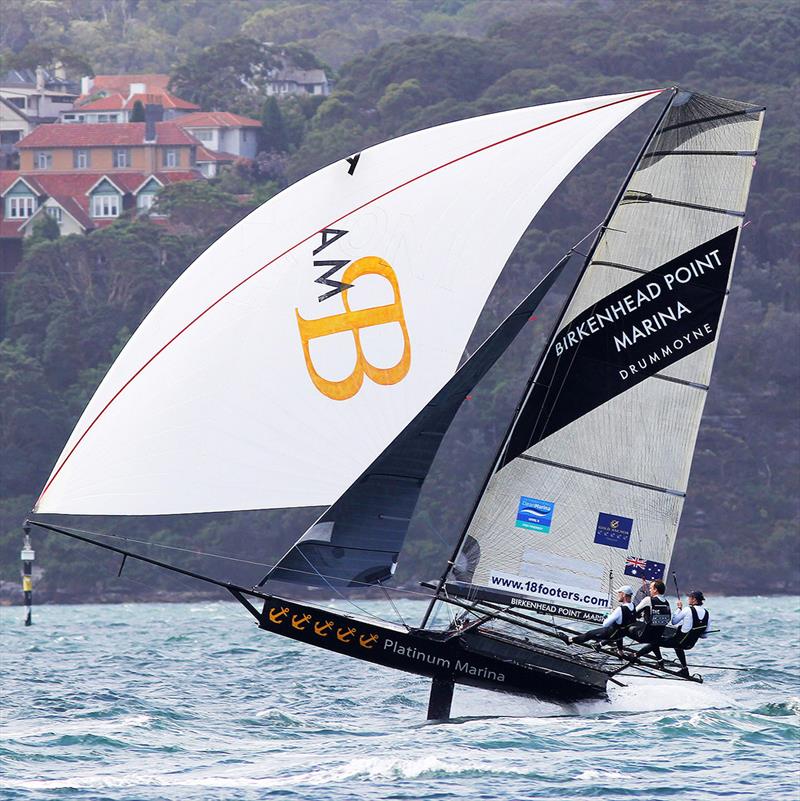 Another young team in 2019-20 was Birkenhead Point Marina photo copyright Frank Quealey taken at Australian 18 Footers League and featuring the 18ft Skiff class